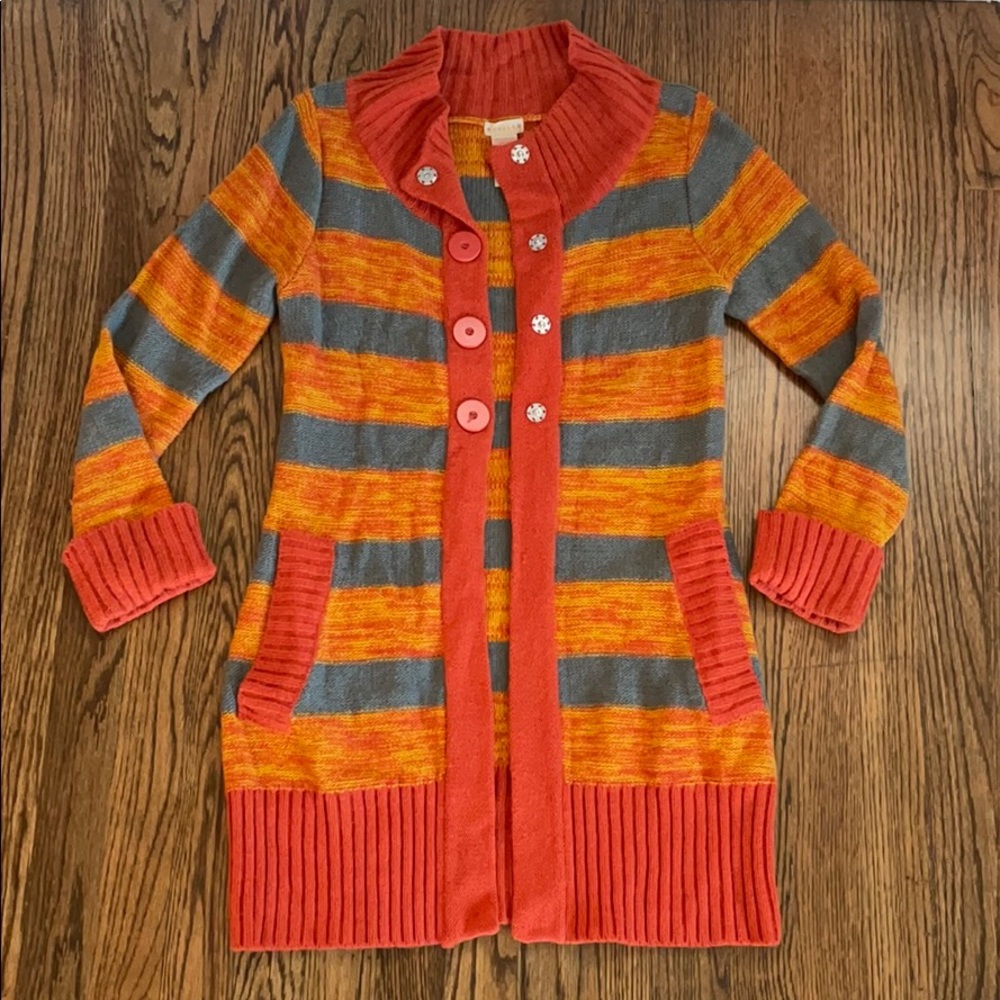 Tulle Sweater Cardigan Tunic